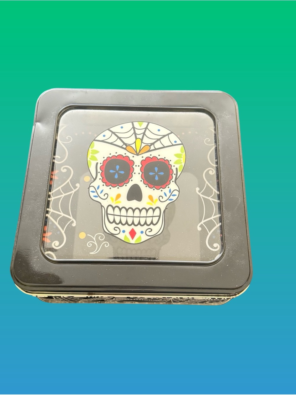 Sugar Skull Tin